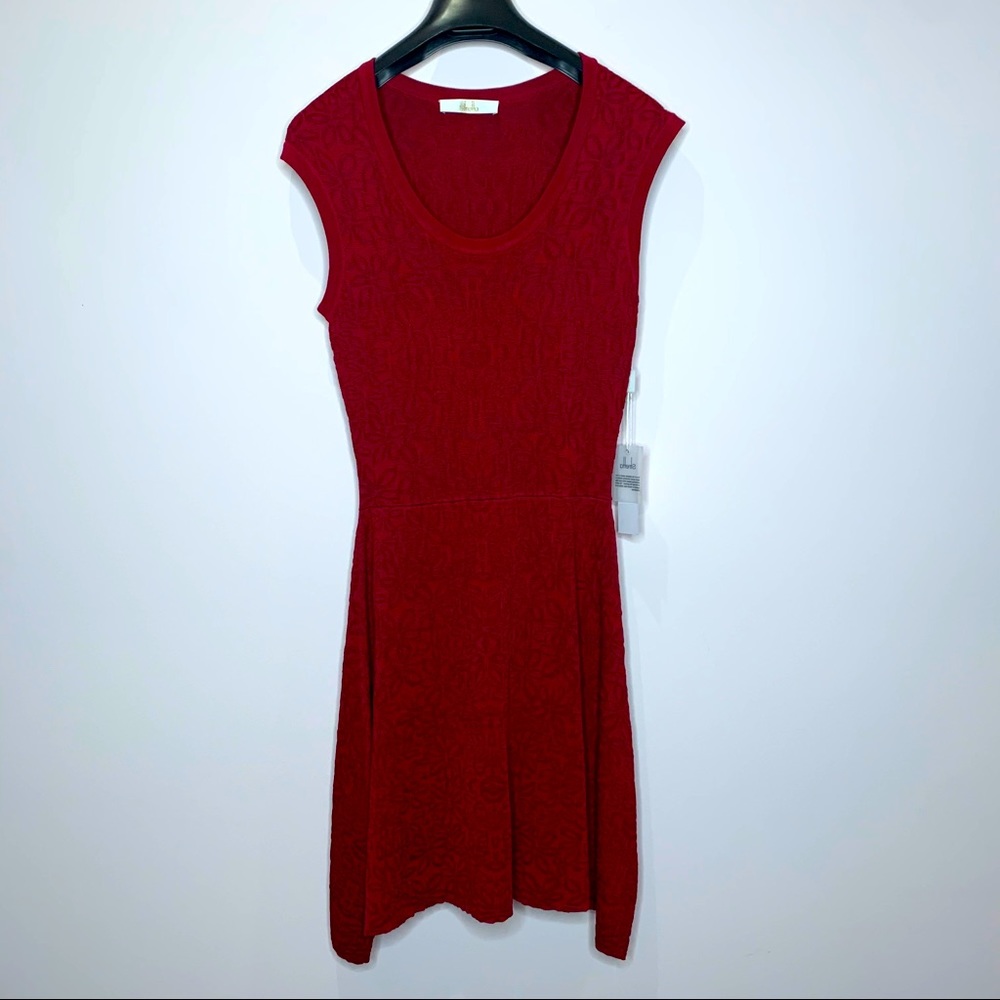Stretta Burgundy Dress